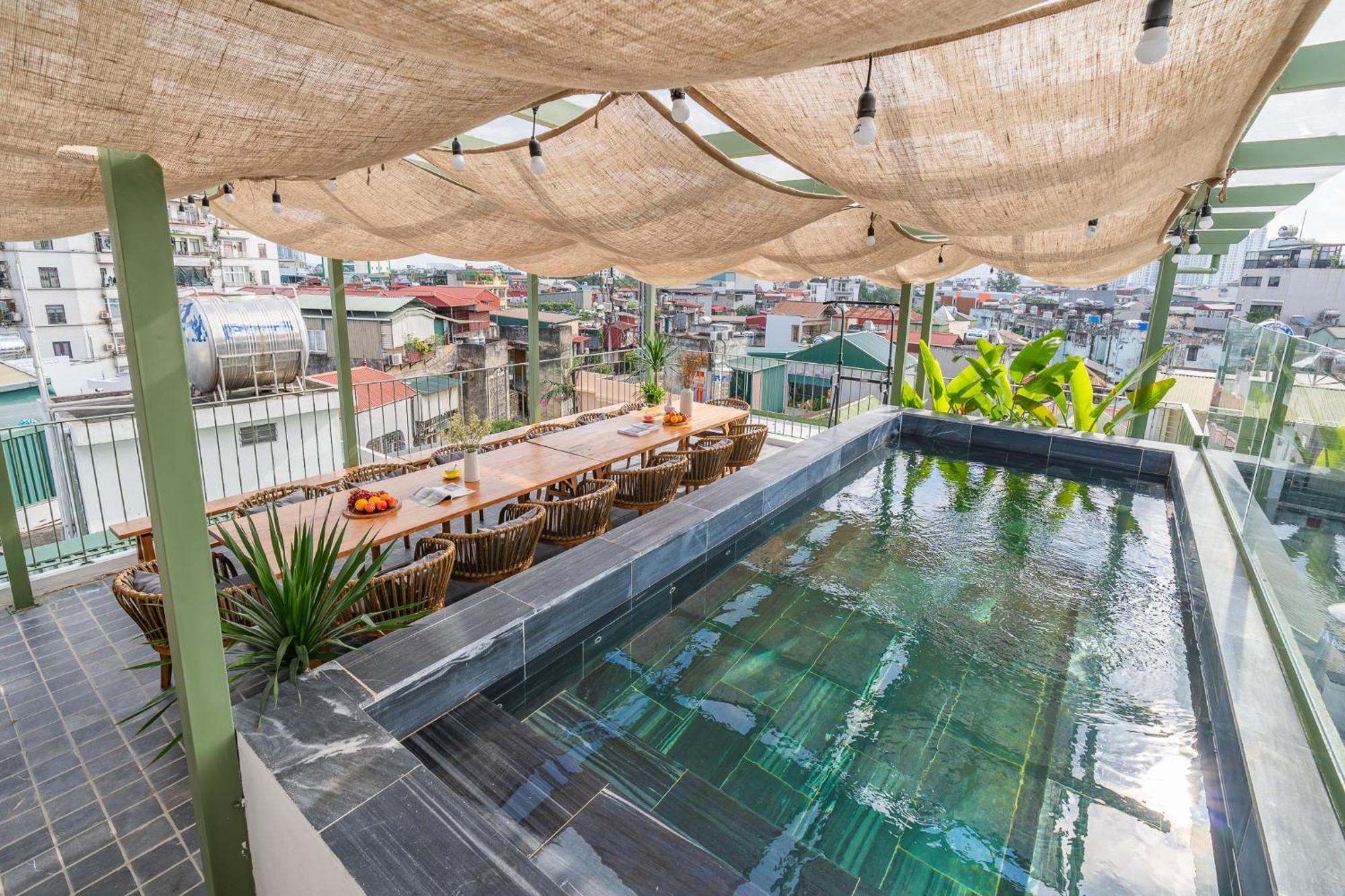 Location/Big Group/Private Villa With Pool And Kitchen Hanoi Exterior foto